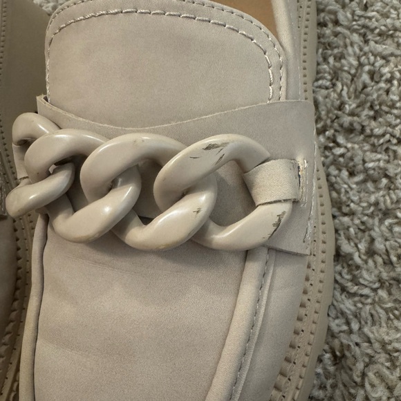 Dolce Vita Tan Flats with Chunky Sole and Chain Detail - Picture 5 of 5